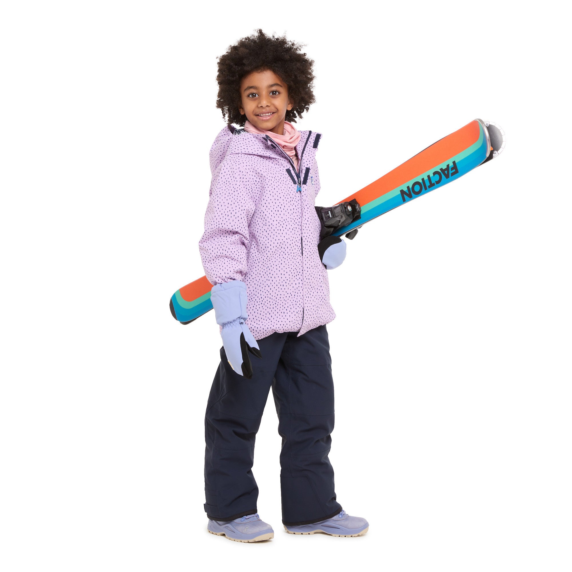 Veste de ski Tove Tittles purple beans