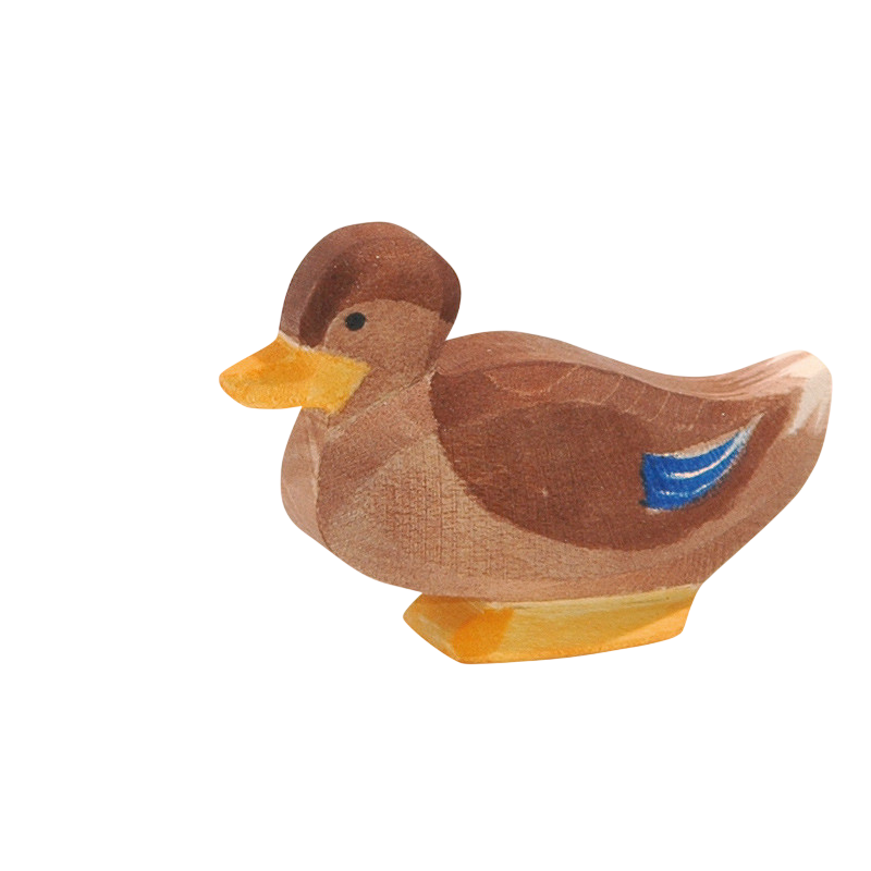Ostheimer Ente sitzend