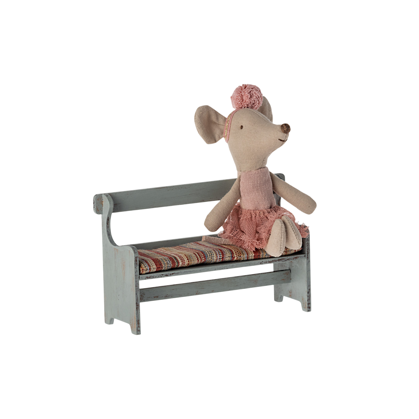 Banc de souris Maileg pour maison de poupées