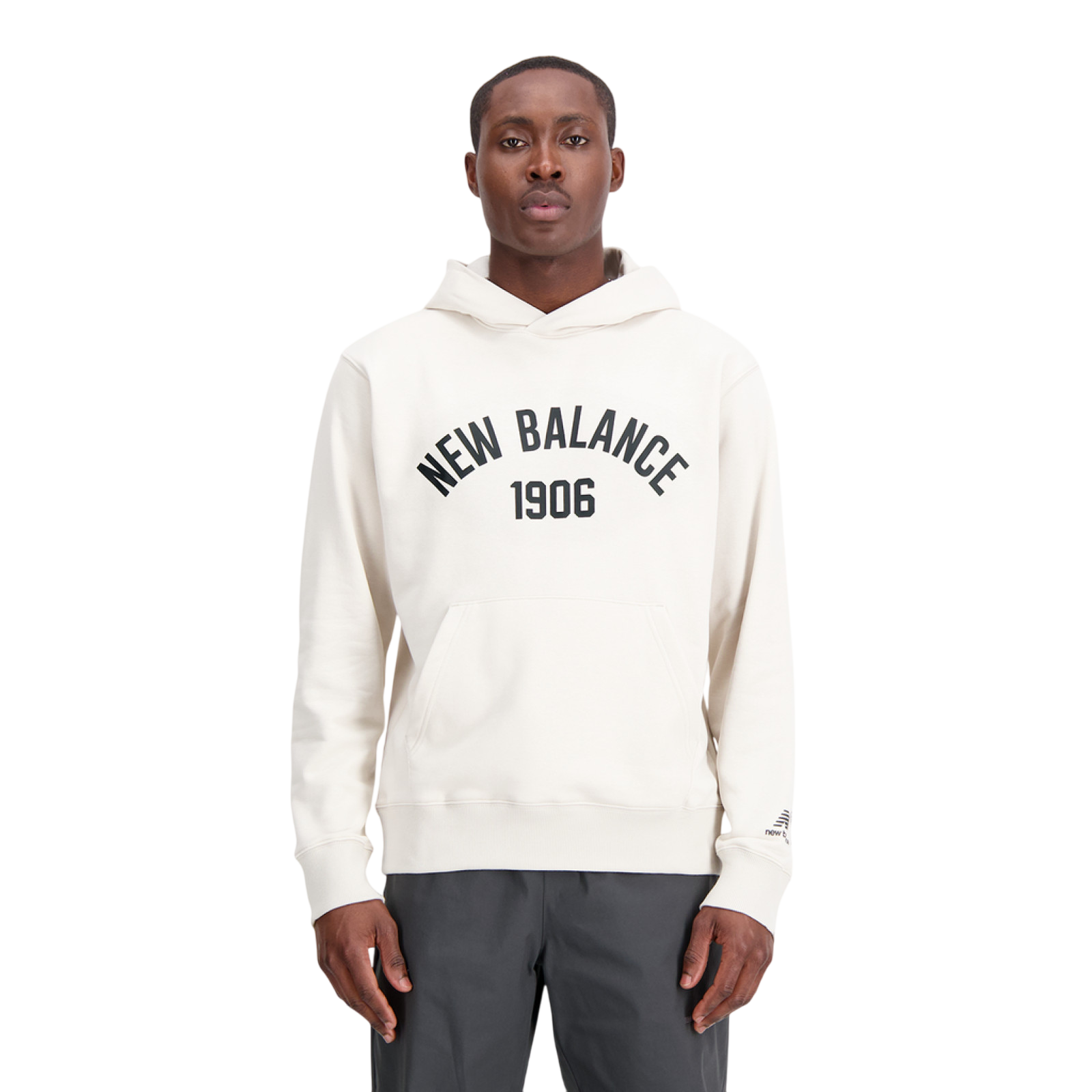 Sweat à capuche Essentials Varsity Fleece moonbeam