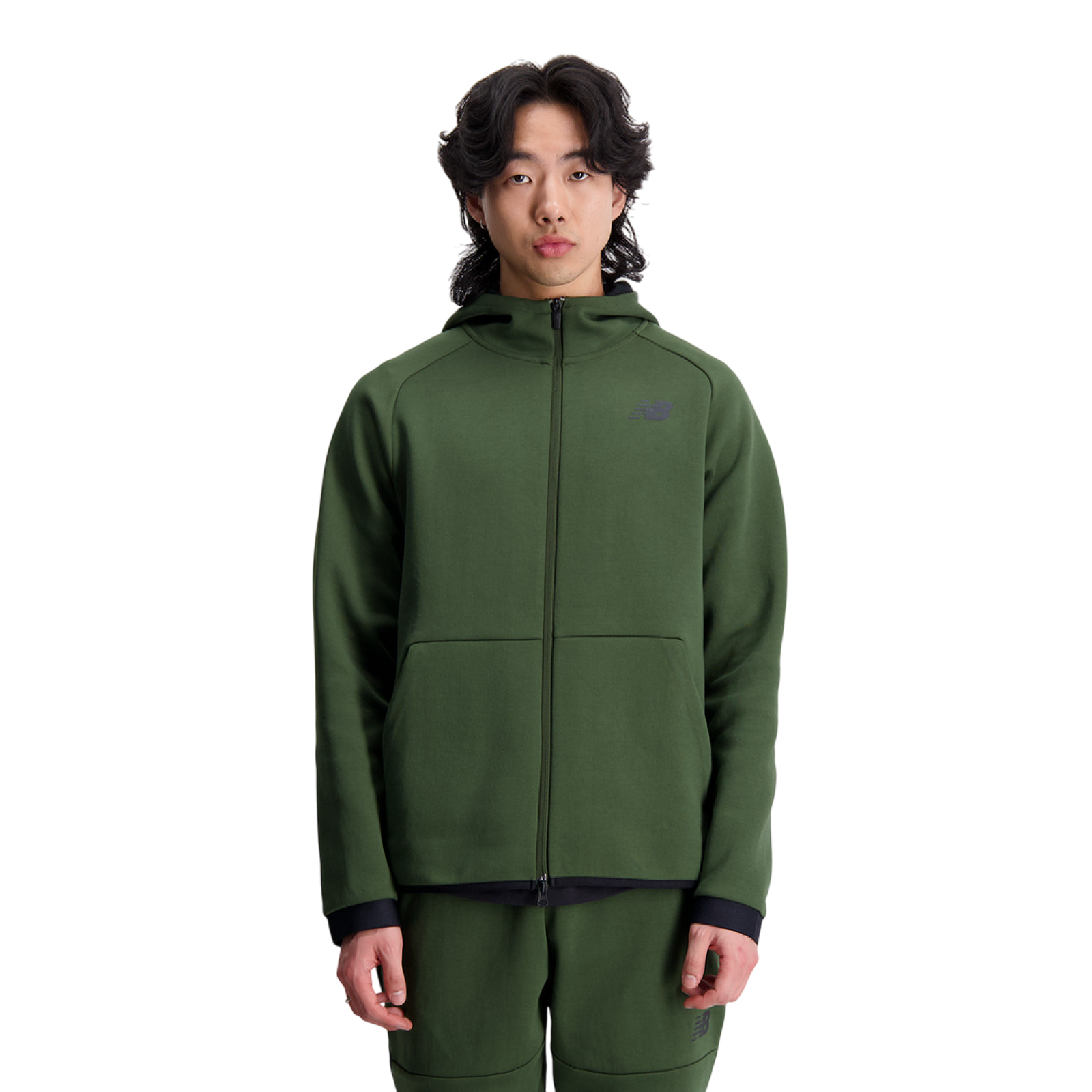 Kapuzenjacke R.W.Tech Fleece Full Zip kombu