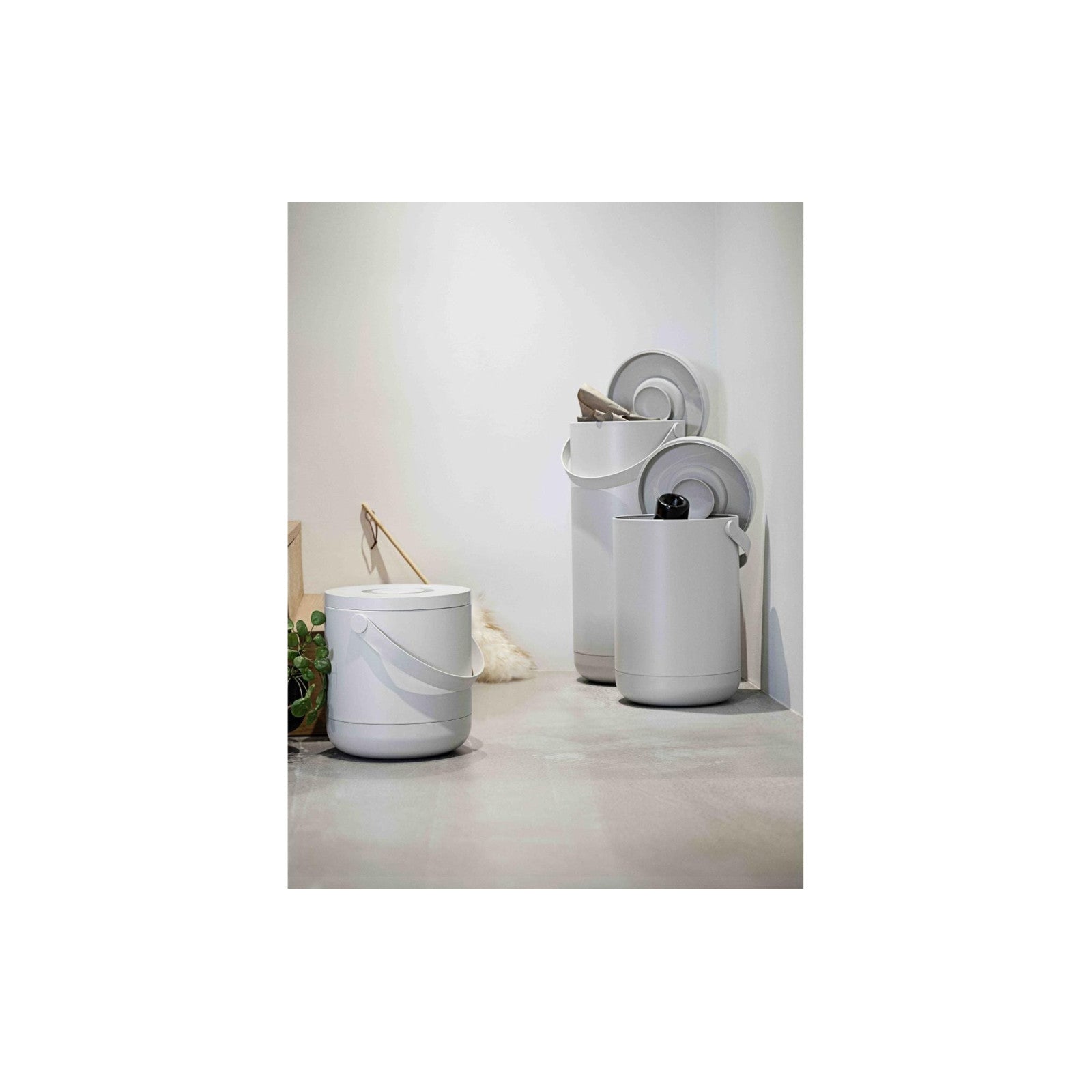 Komposteimer Circular 3 l, Grau