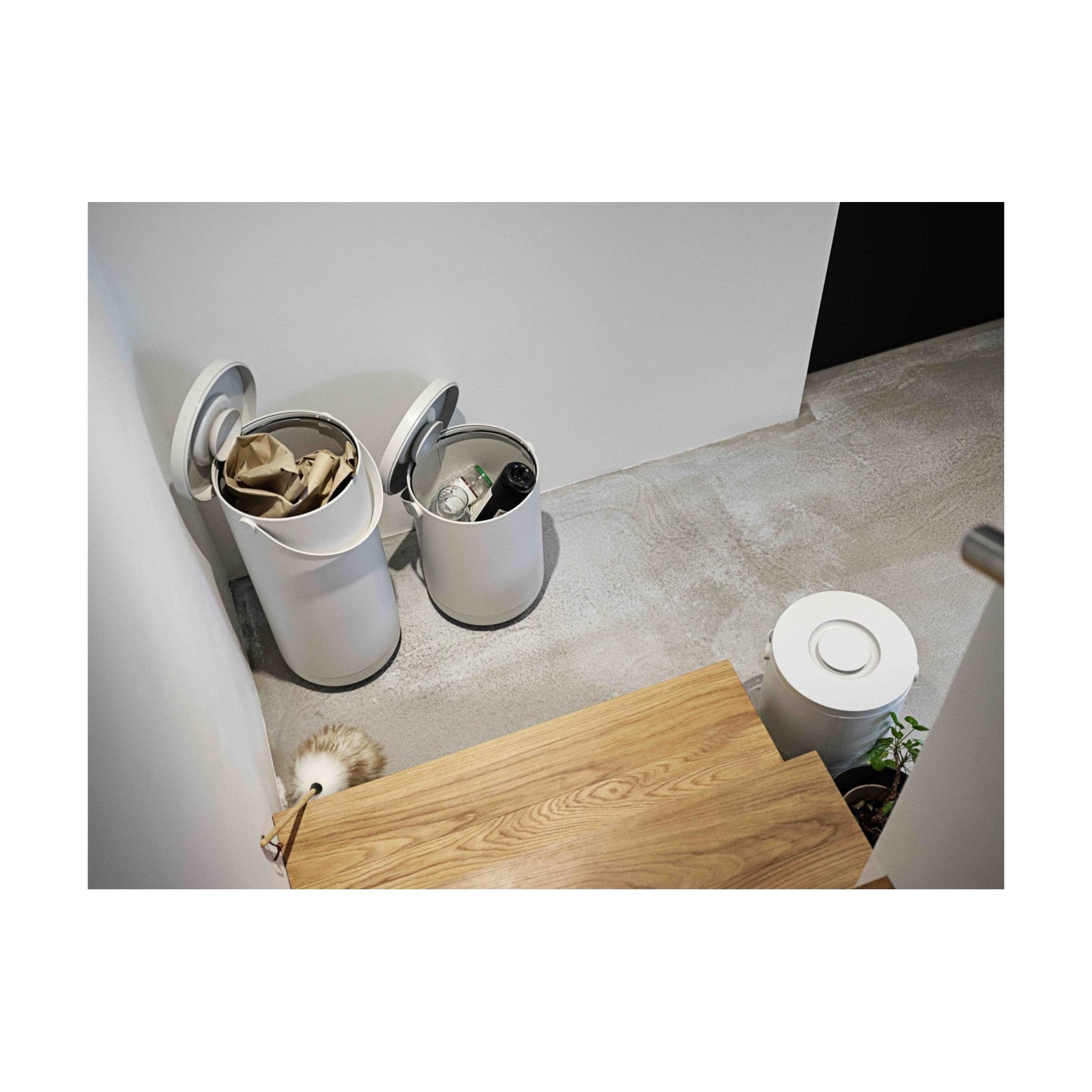 Komposteimer Circular 3 l, Grau