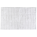 Badteppich Tiles White