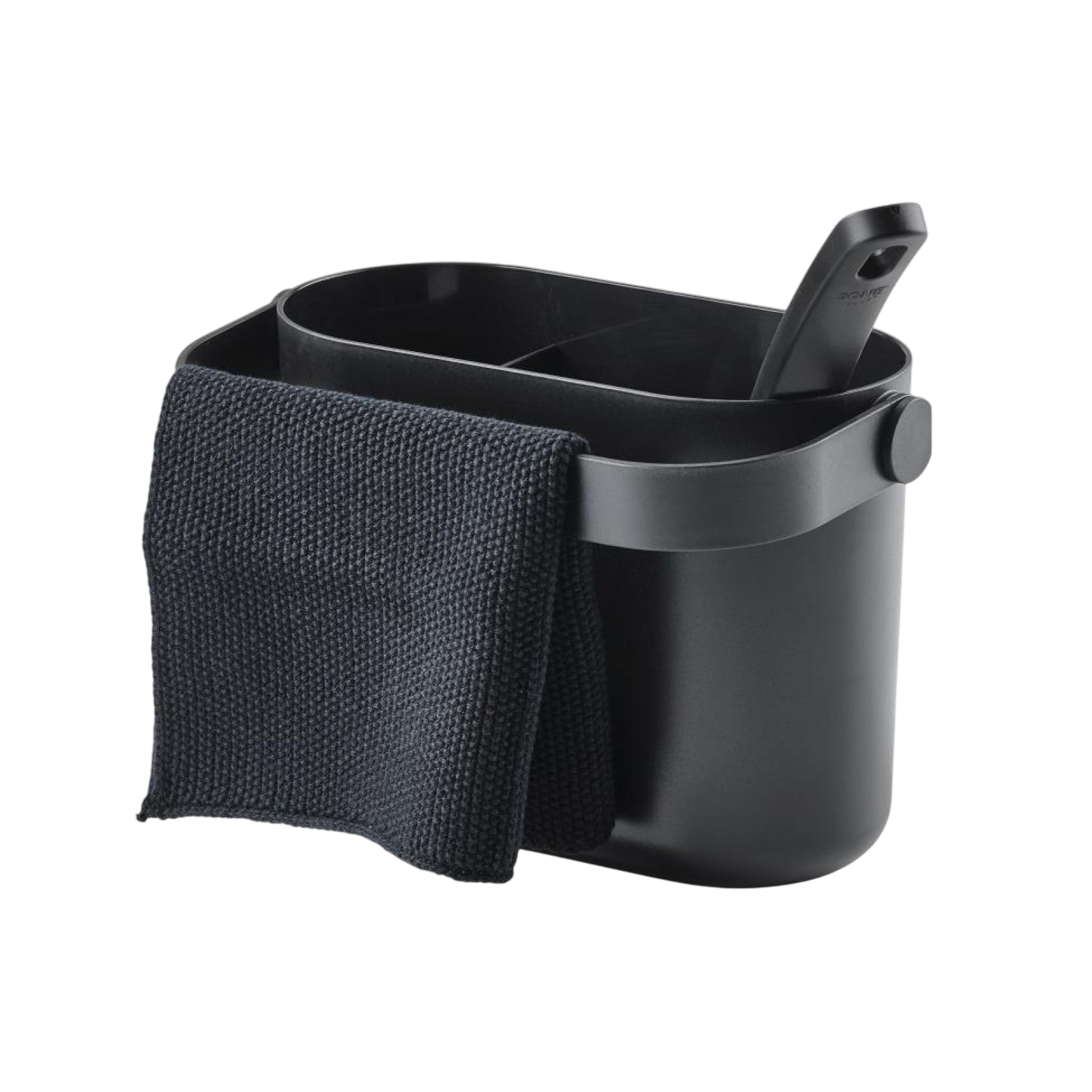 Sink trough butler Circular, black