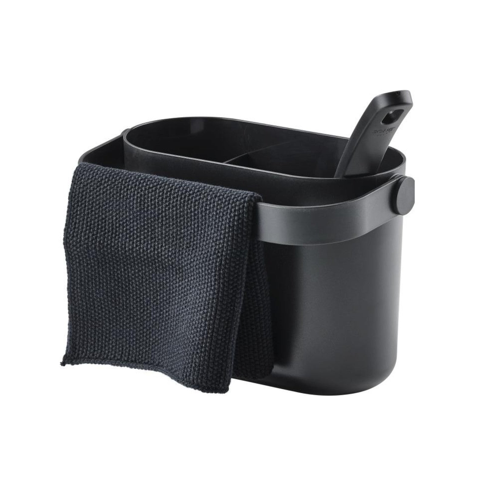 Sink trough butler Circular, black