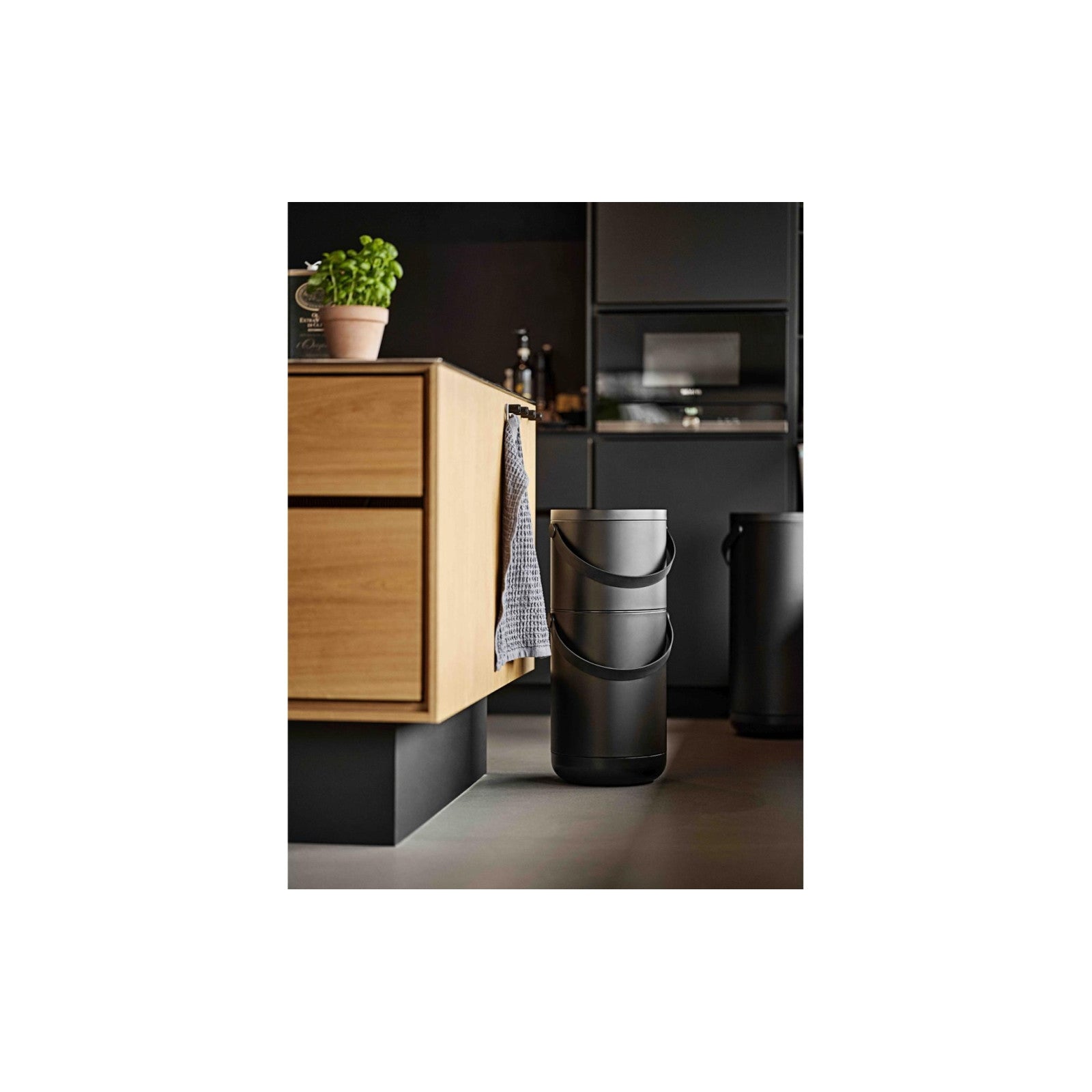 Poubelle Circular, 35 l noir