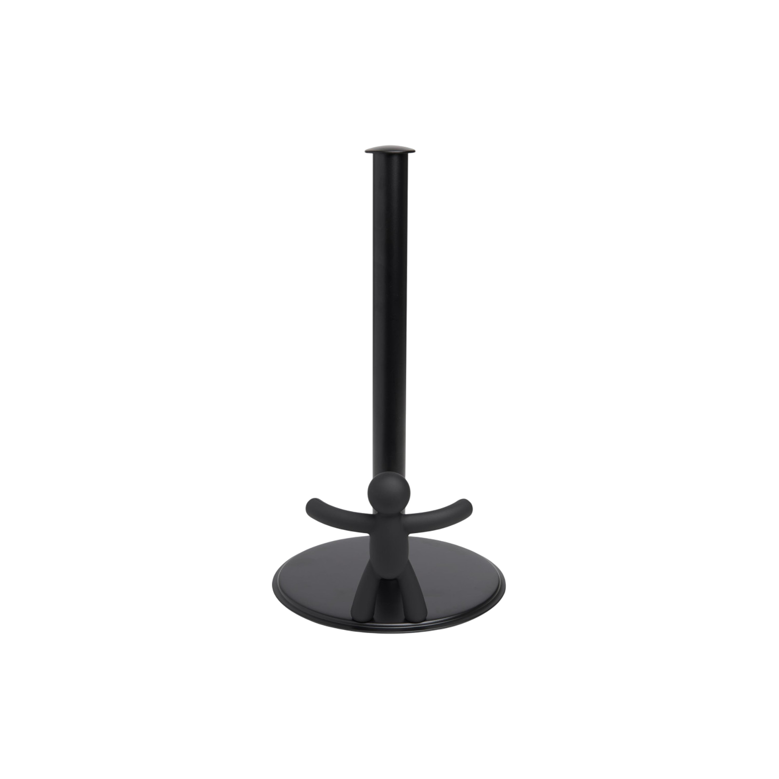 Porte-rouleau de cuisine Buddy, noir