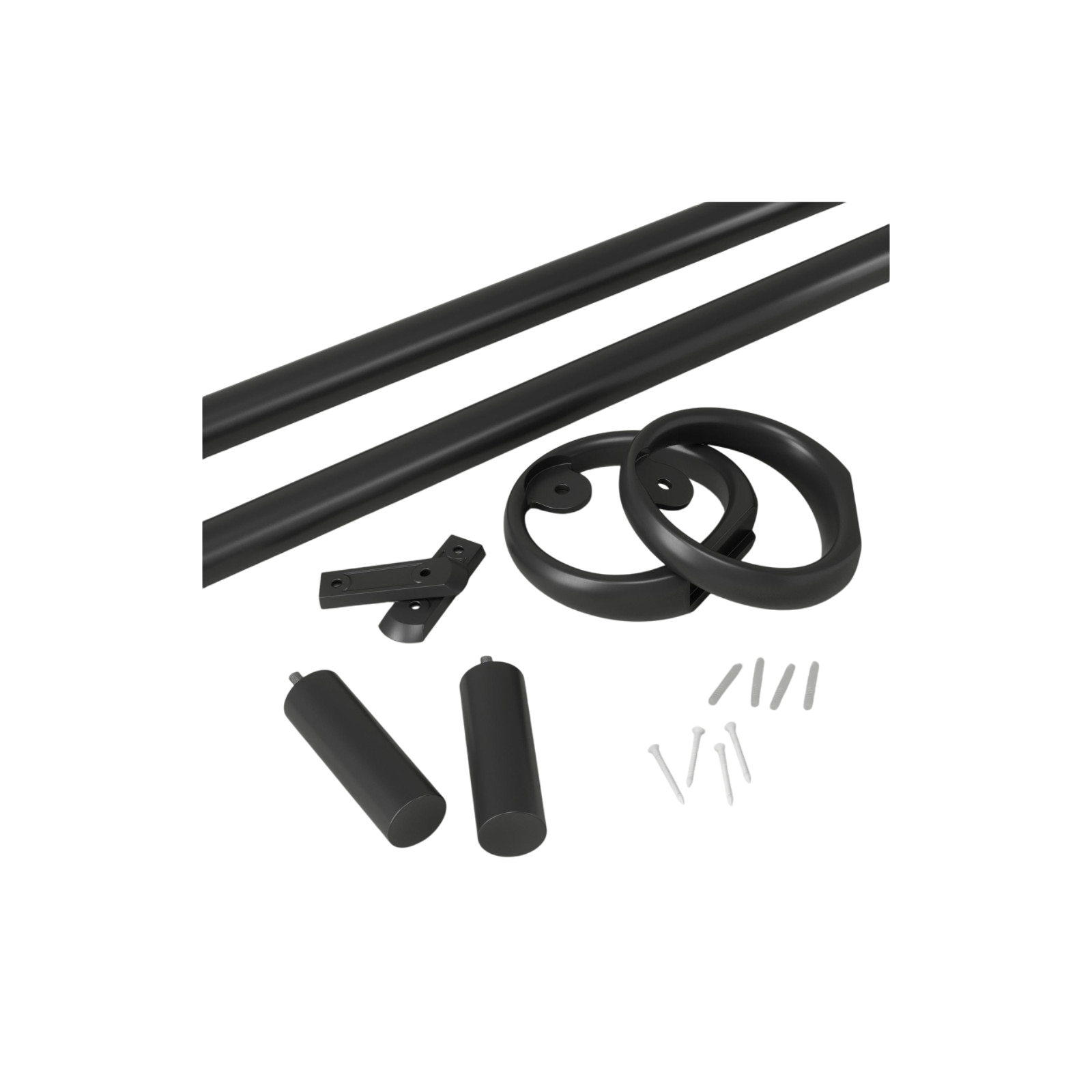 Ringlet curtain rod, matt black