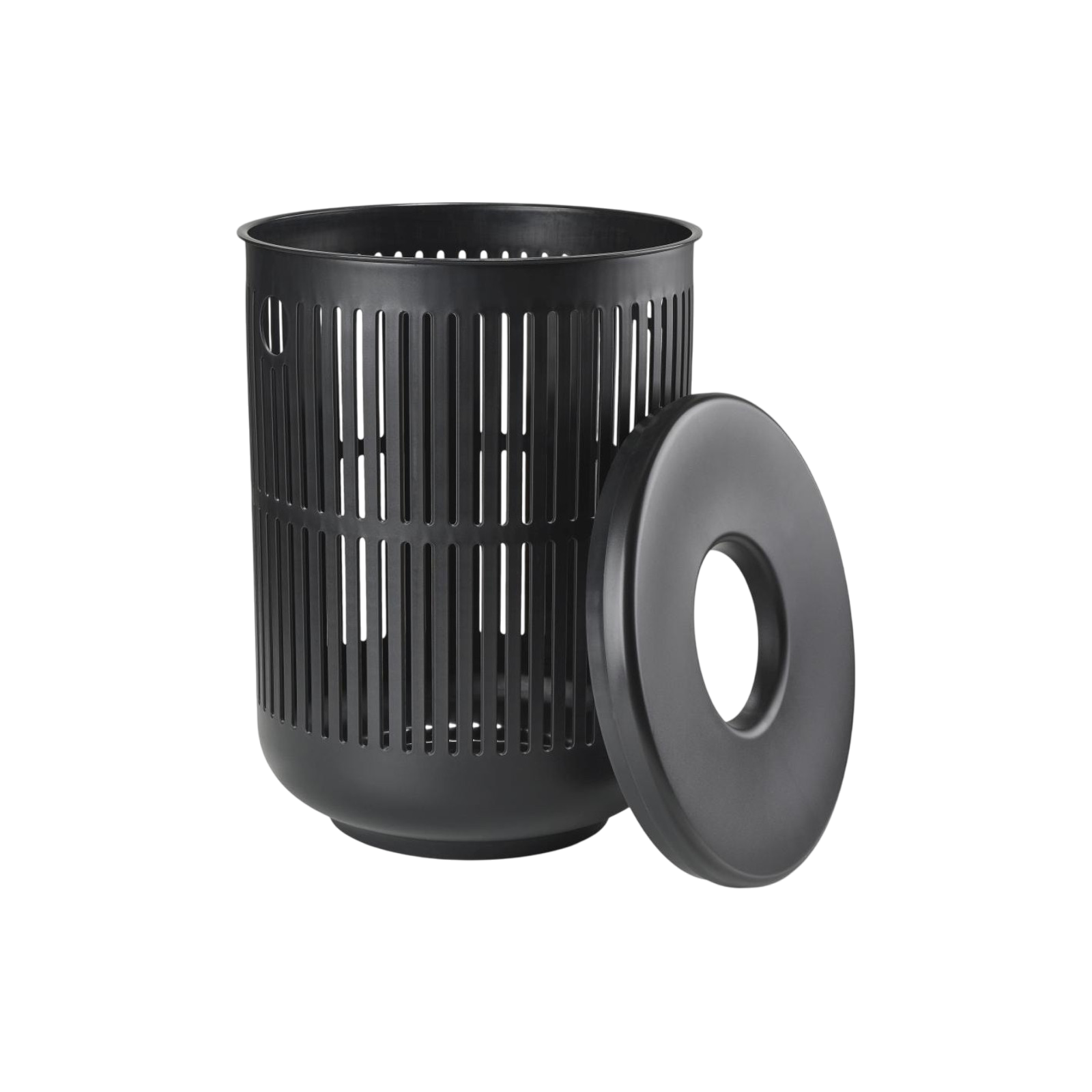 Ume laundry bin, black
