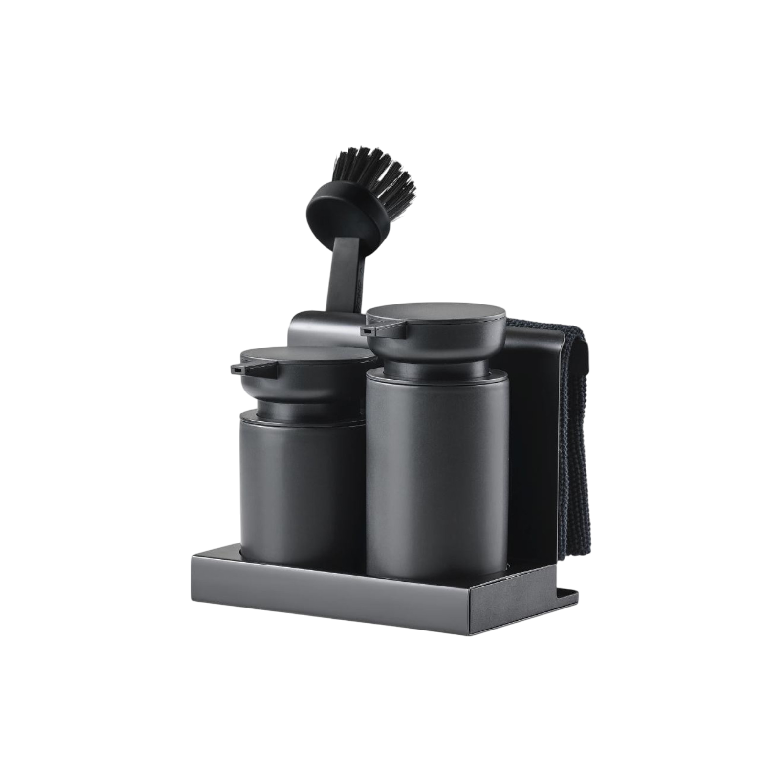 Spültrogbutler Diish 5tlg., Schwarz