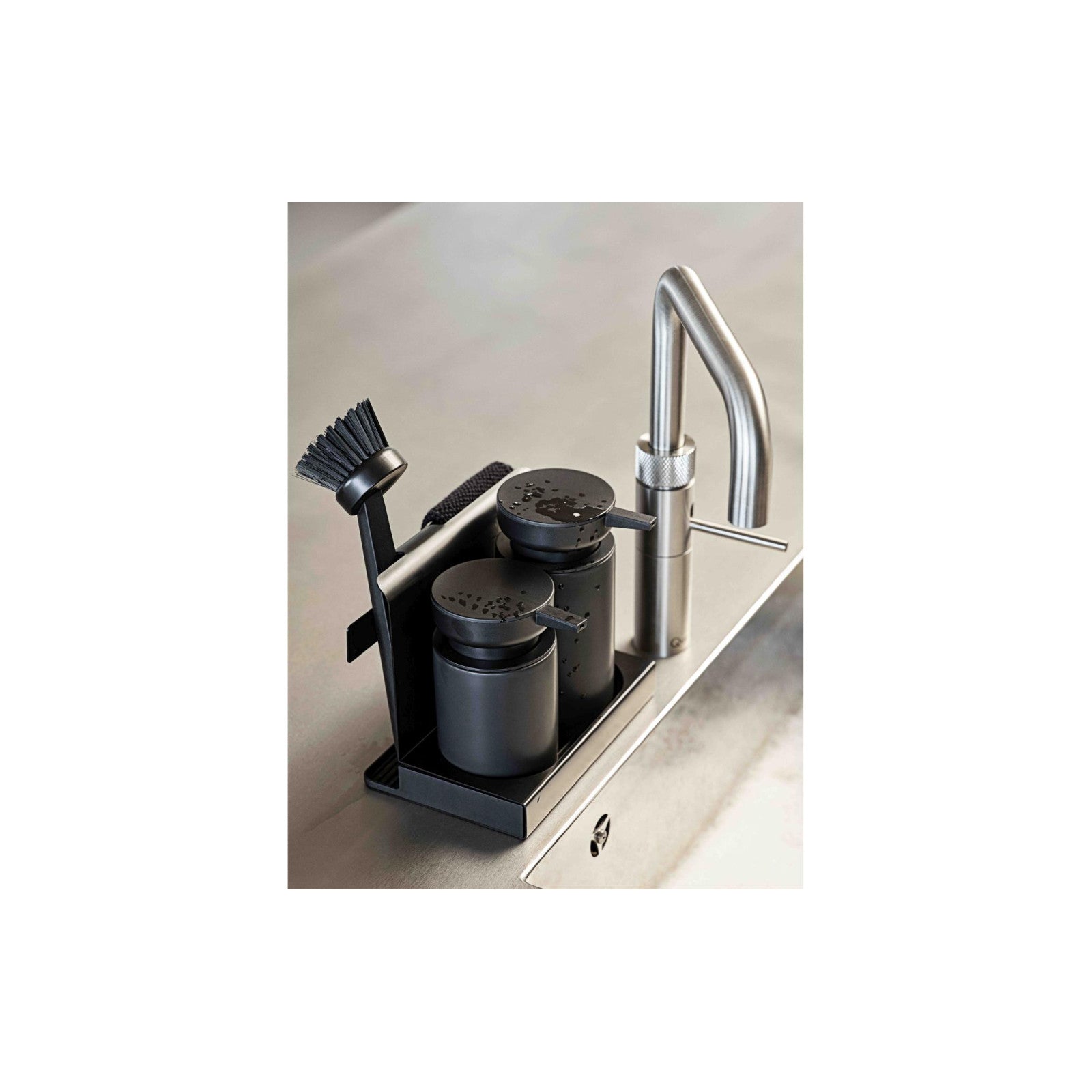 Spültrogbutler Diish 5tlg., Schwarz