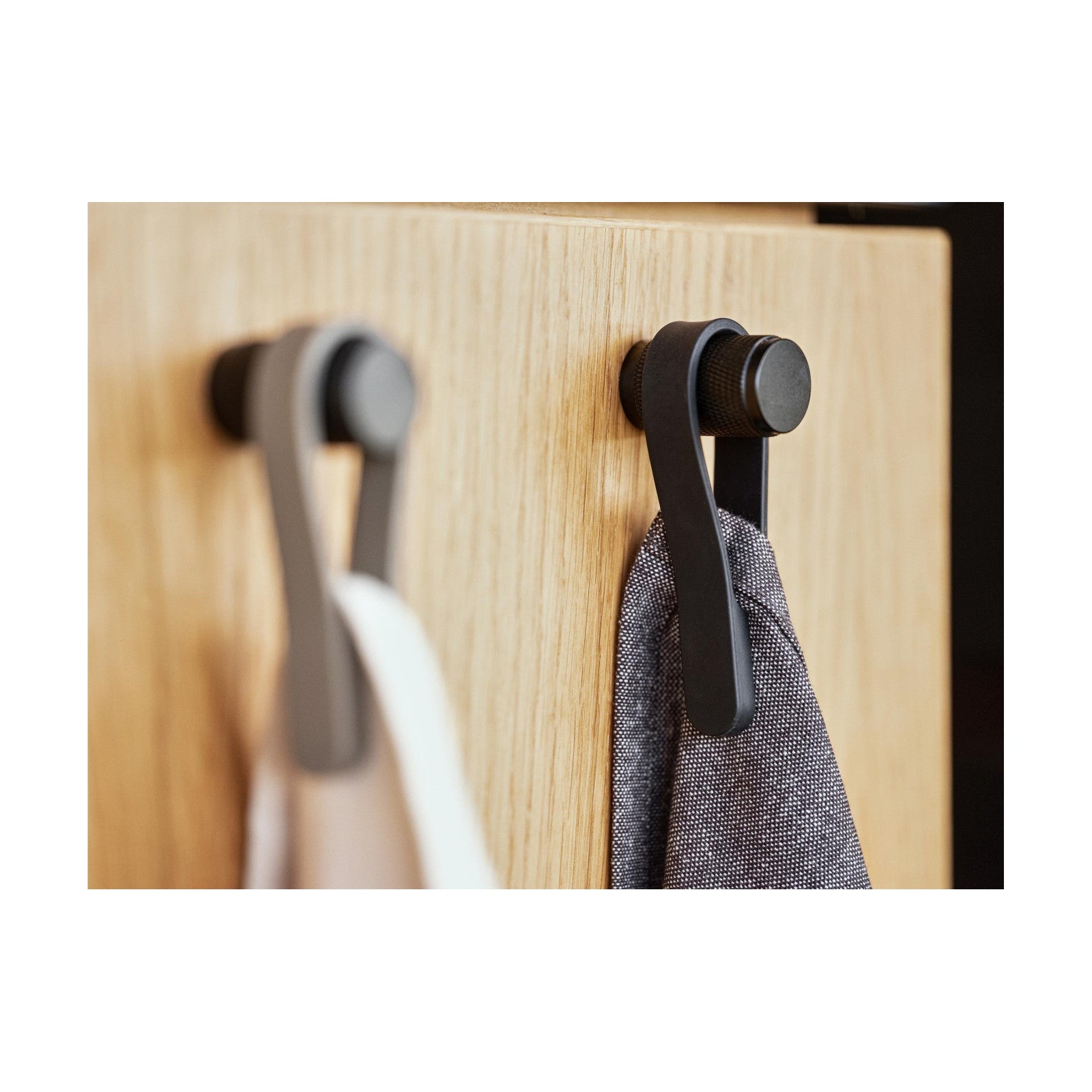Towel rail Loop 2 pieces, gray