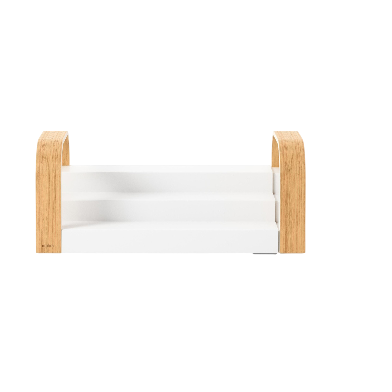 Etagère à épices Bellwood Nature/Blanc