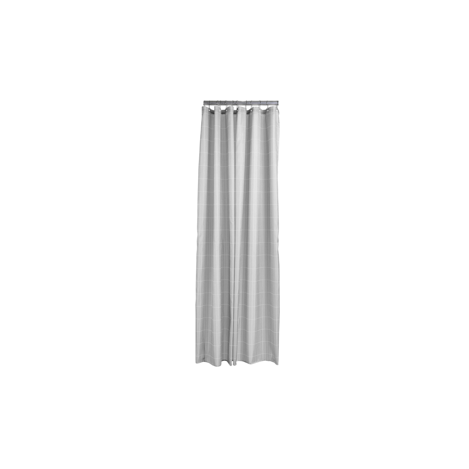 Duschvorhang Tiles 180 x 200 cm, Hellgrau