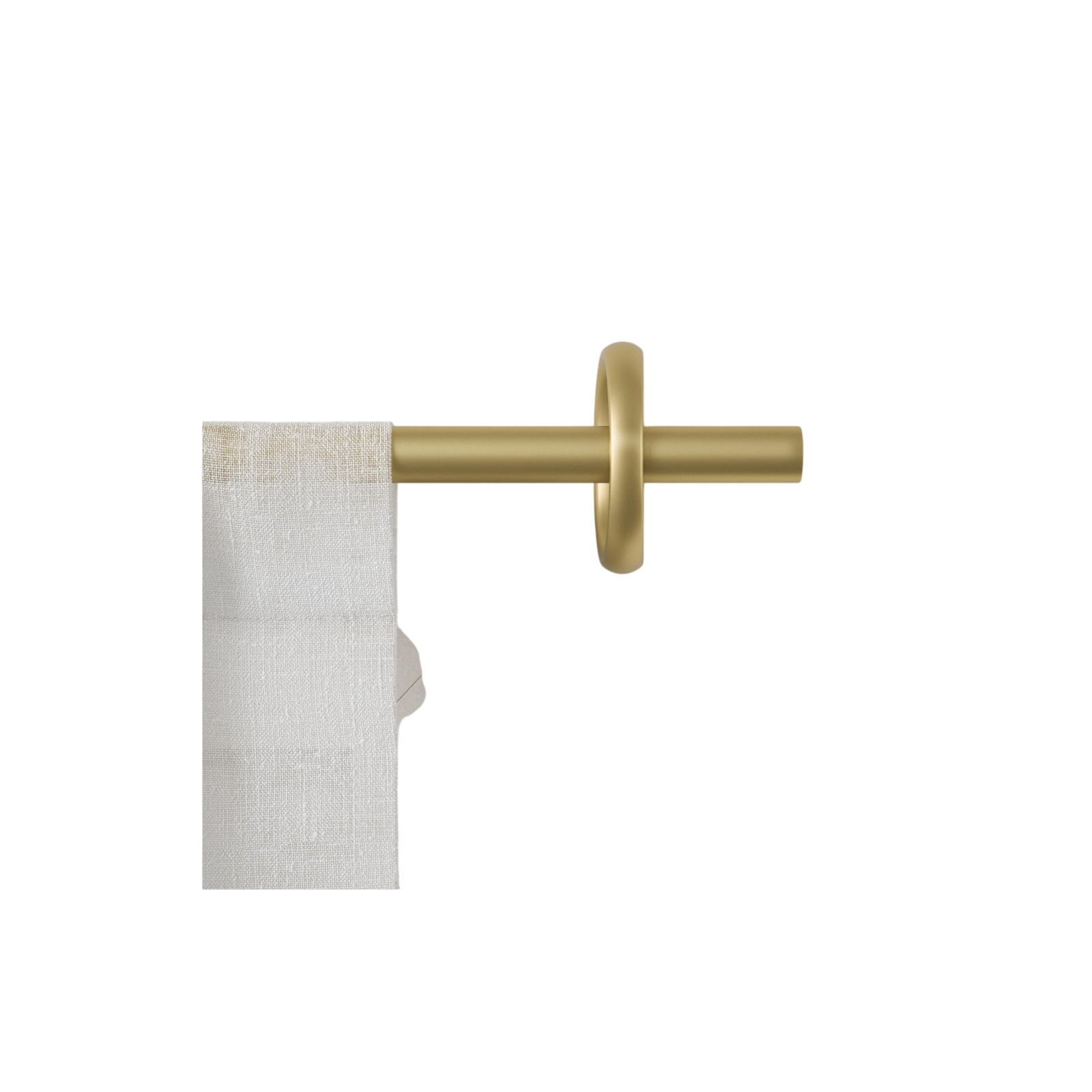 Tringle à rideaux Ringlet, or