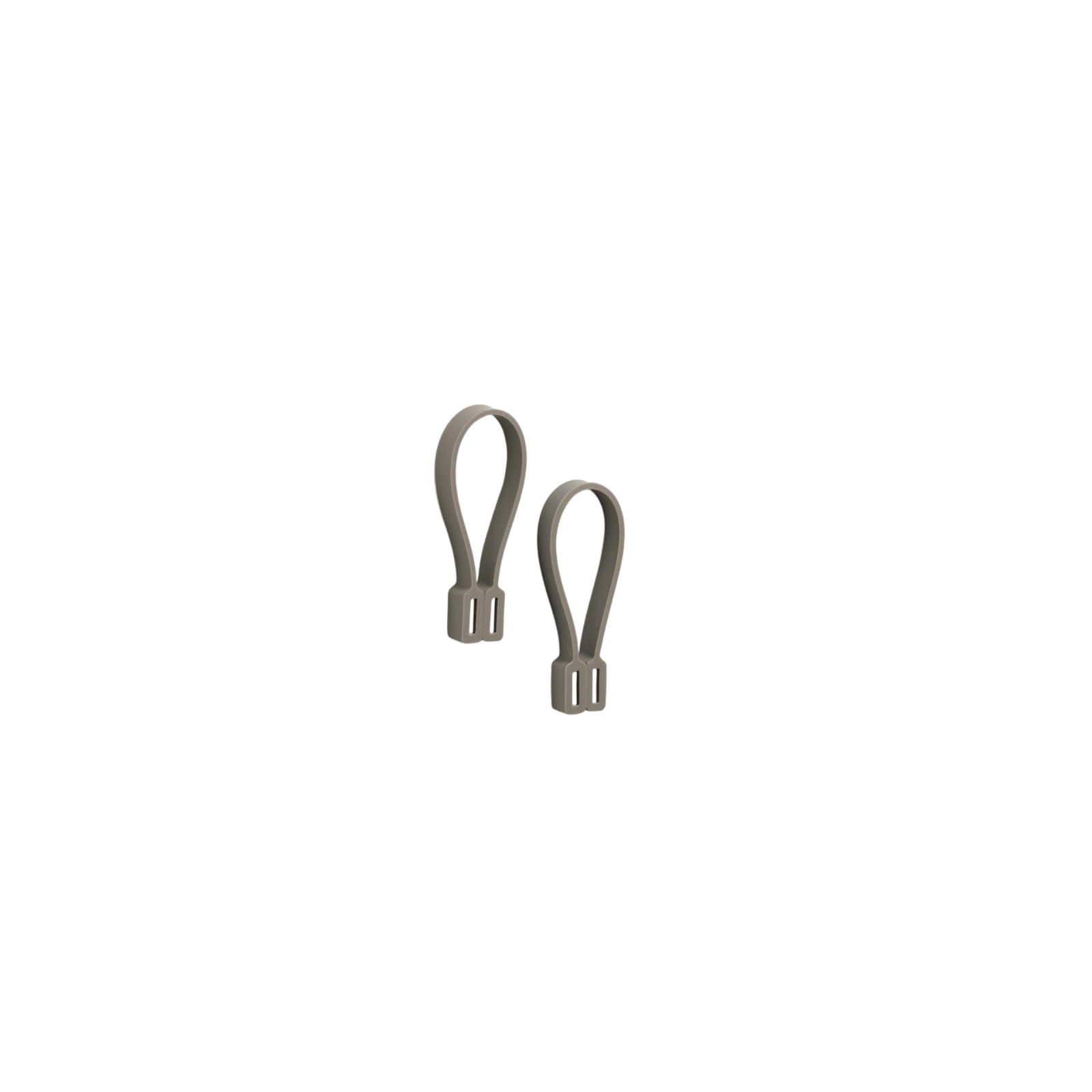 Handtuchhalter Loop 2 Stück, Taupe