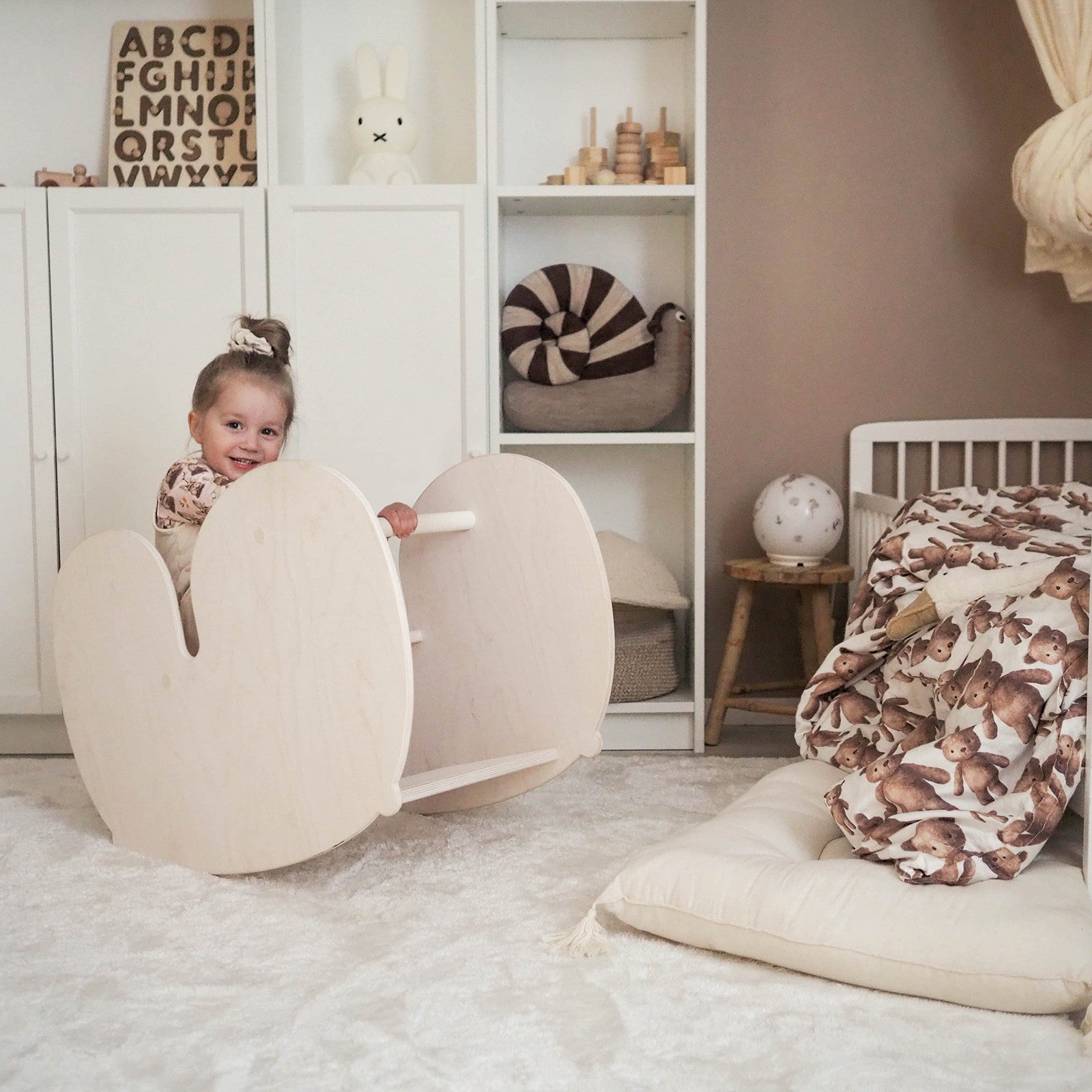 Schaukelpferd NUPPU Birke