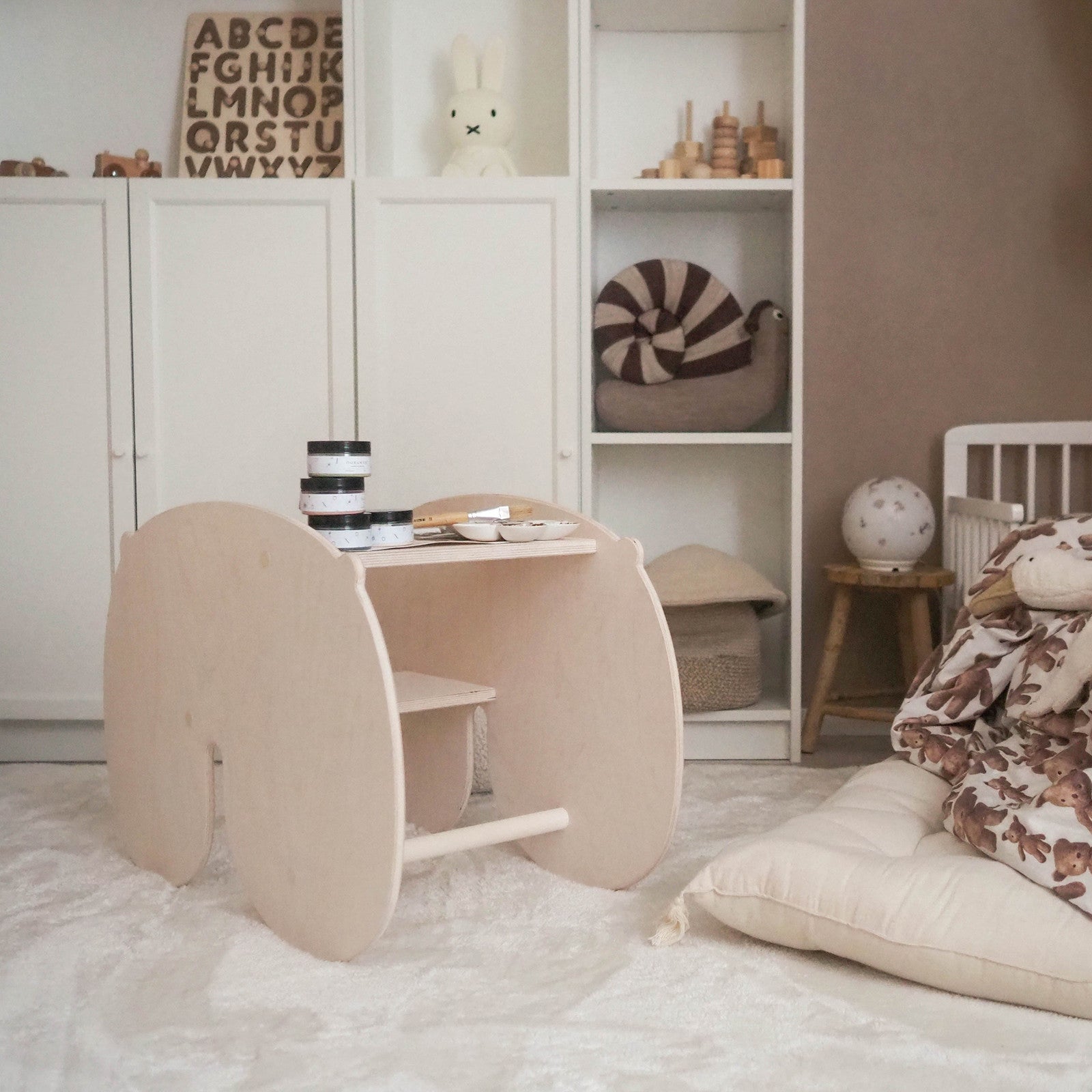 Schaukelpferd NUPPU Birke