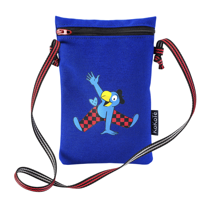 Pochette Globi Colibri bleue