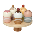 Cupcakes auf Tortenständer