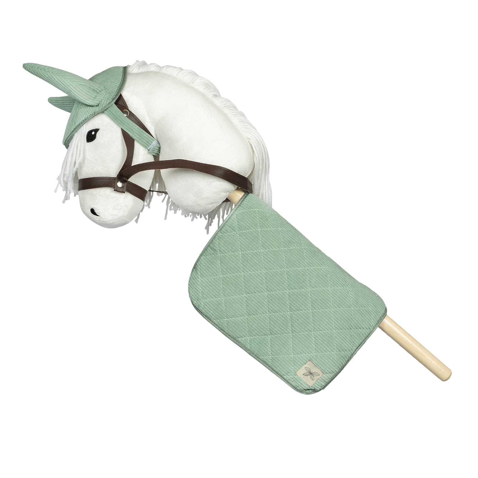 Steckenpferd Satteldecke und Haube Grün