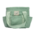 Tasche für Pflegeutensilien Cord Grün für Steckenpferd