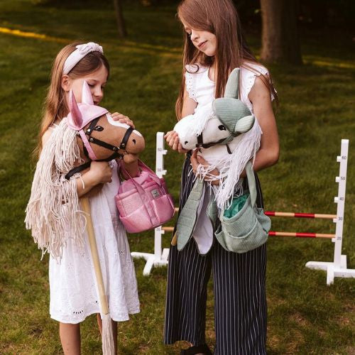 Hobbyhorse bag for hobbyhorses Pink Glitter