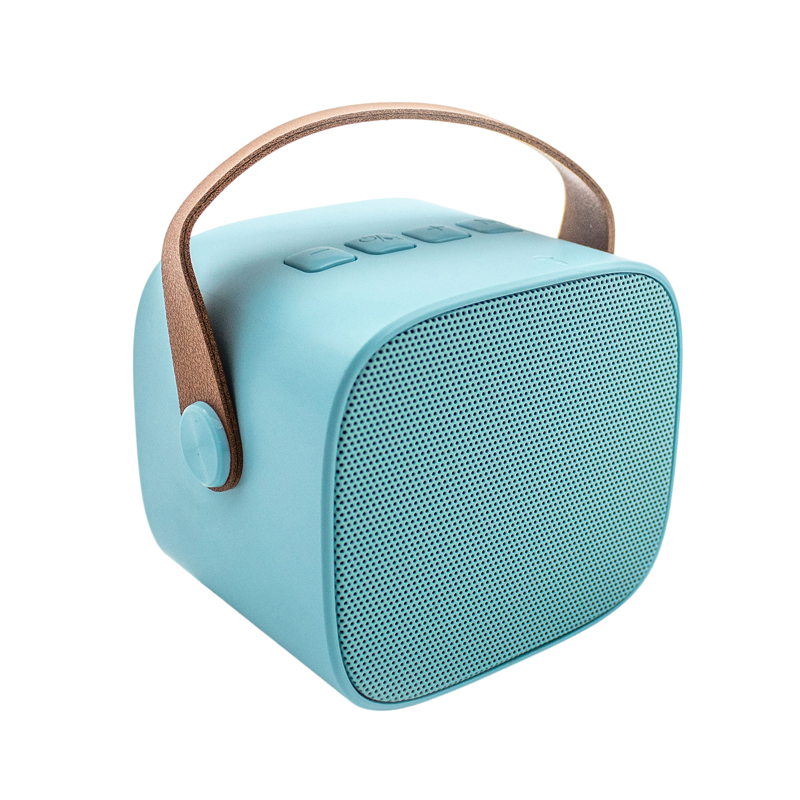 Wiederaufladbarer kabelloser Lautsprecher und Mikrofon Blue Pastel