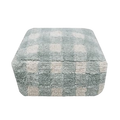 Coussin d'assise Vichy Blue Sage