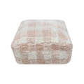 Coussin d'assise Vichy Rose