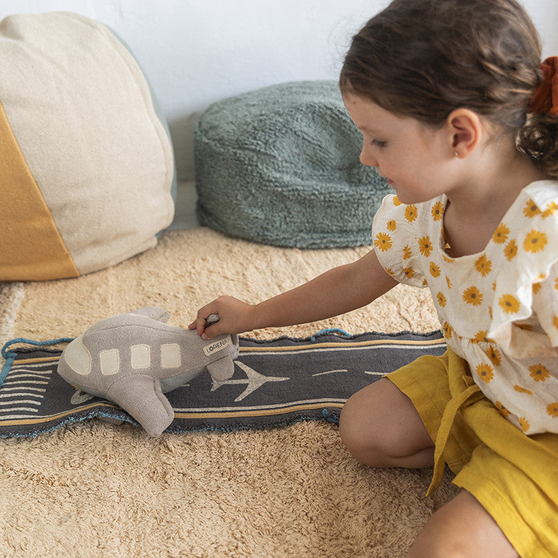 Jouet en tissu Ride & Roll Airplane