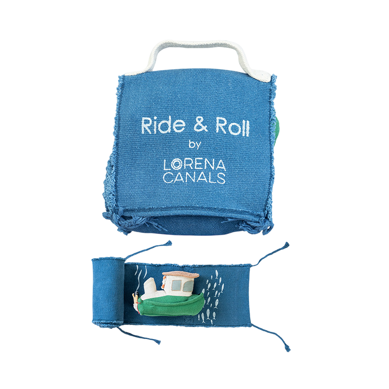 Soft toy Ride & Roll Sea Clean Up Boat