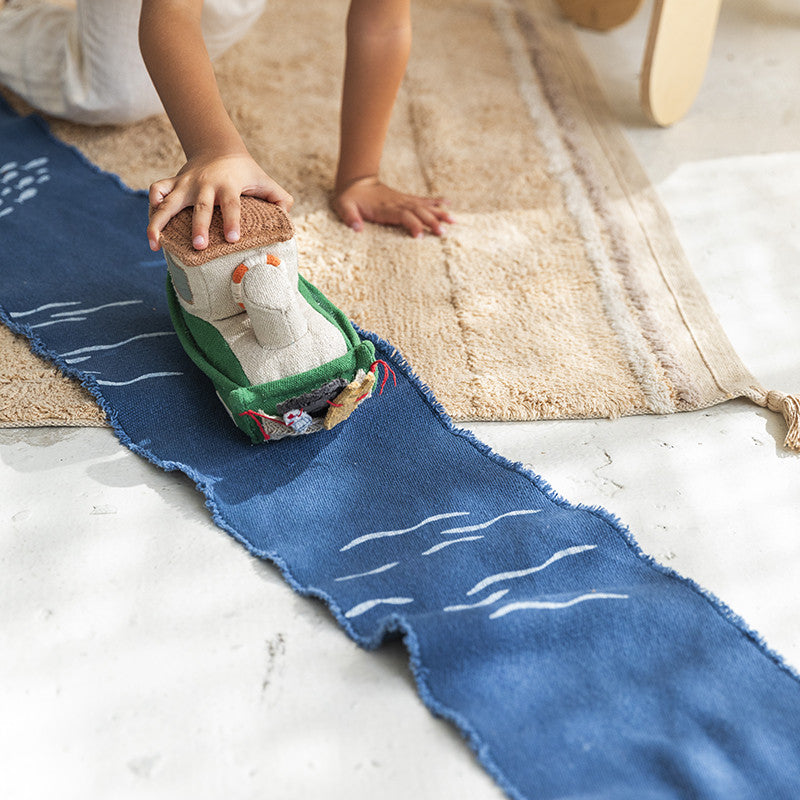 Jouet souple Ride & Roll Sea Clean Up Boat