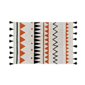 Waschbarer Teppich Azteca Natural-Terracota