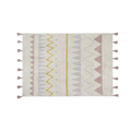 Waschbarer Teppich Azteca Natural-Vintage Nude