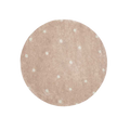 Tapis Round Dot Rose