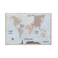 Vintage Map rug - XL