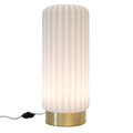 Dentelles Tall XL lampe avec câble et variateur - pied doré