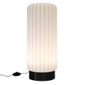 Dentelles Tall XL lampe avec câble et variateur - pied noir