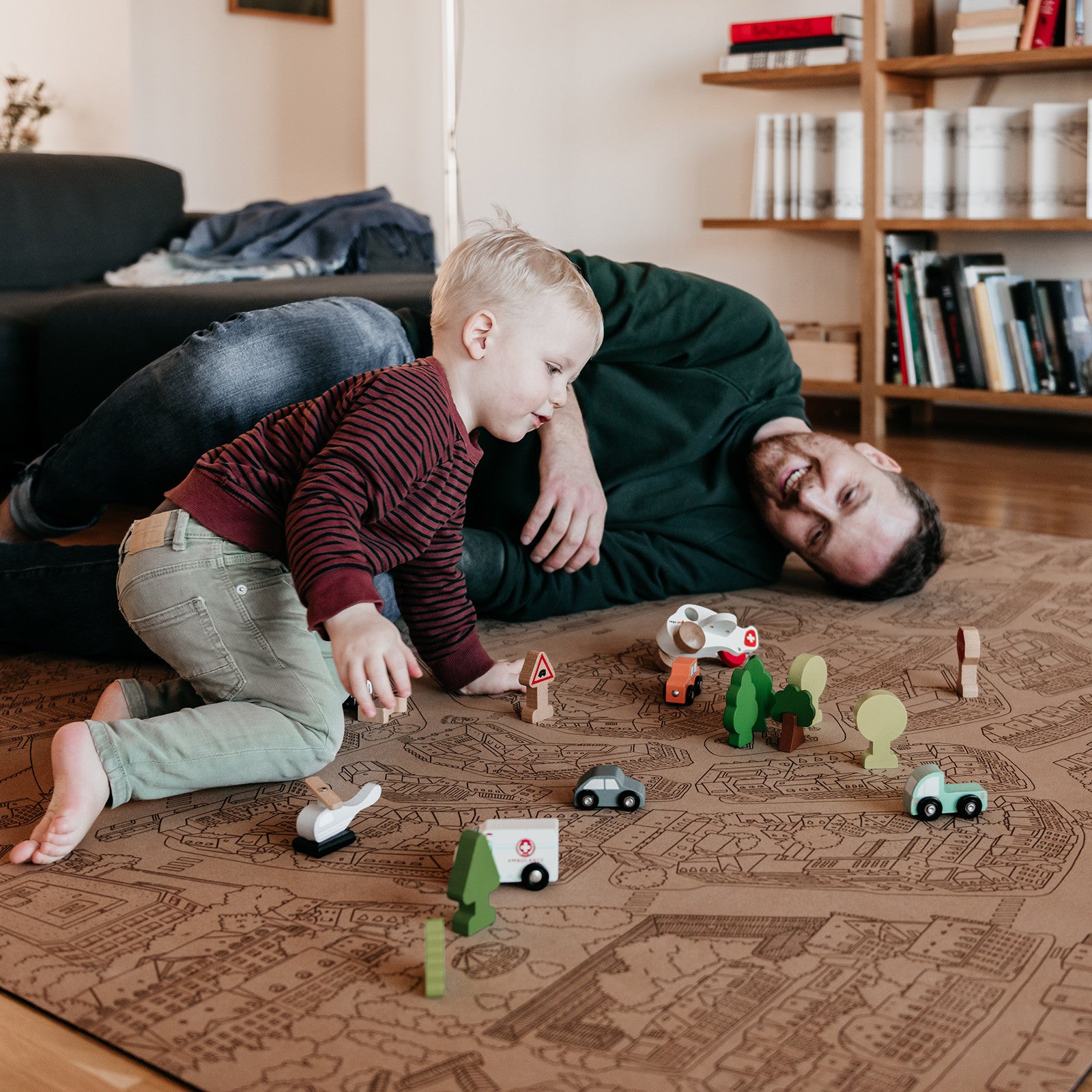 Tapis de jeu grand 130x183 cm