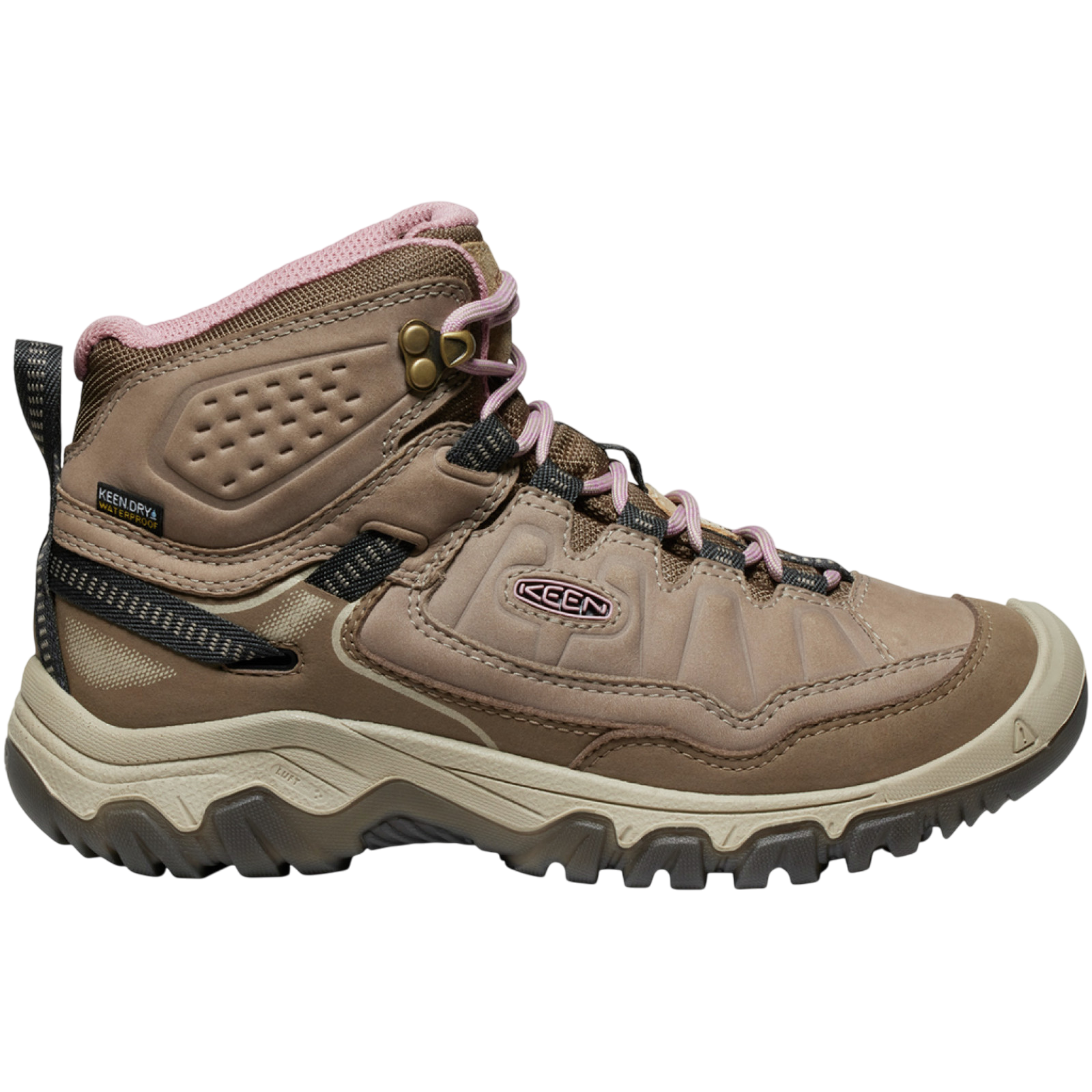 Wanderschuhe W Targhee IV Mid WP brindle/nostalgia rose