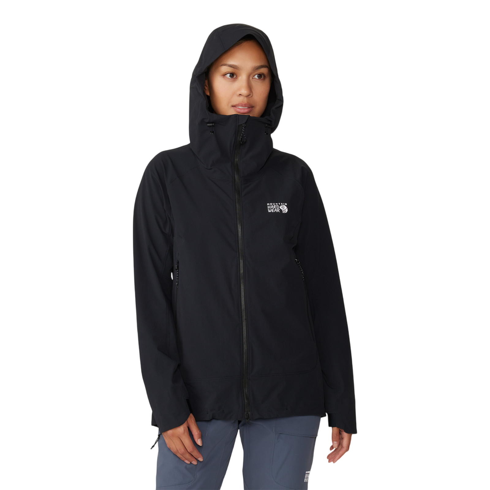 Chockstone Alpine LT hooded jacket black 010