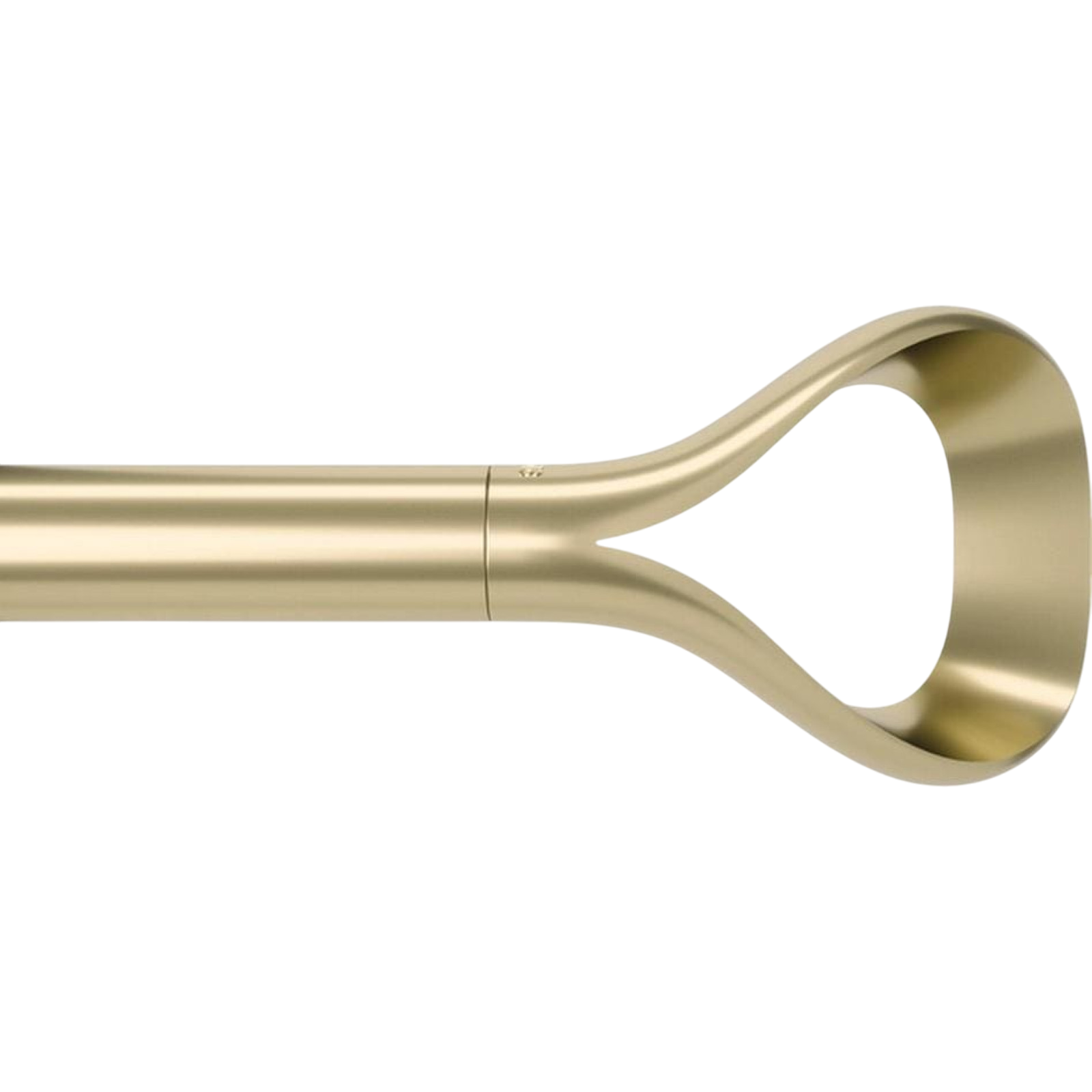 Tringle à rideaux Loop 107-306 cm, or