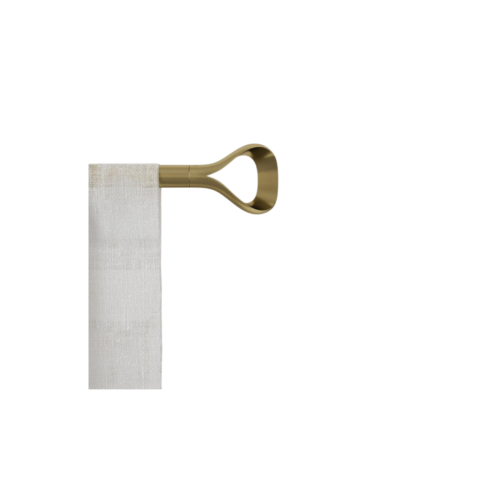 Curtain rail Loop 107-306 cm, gold