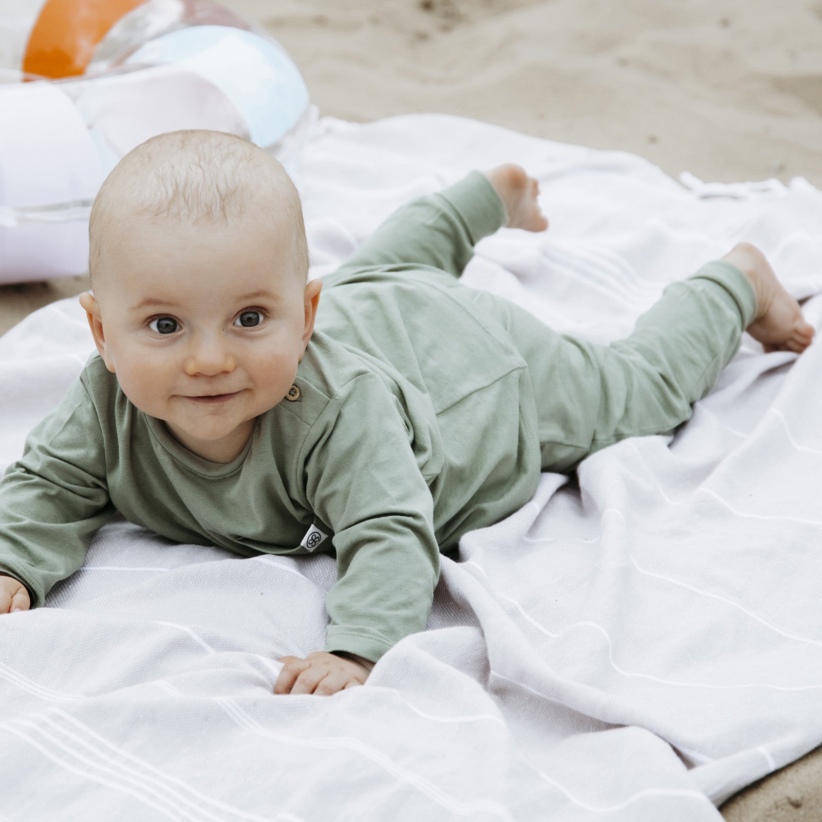 Pantalon bébé UVP 50+ Olive Green