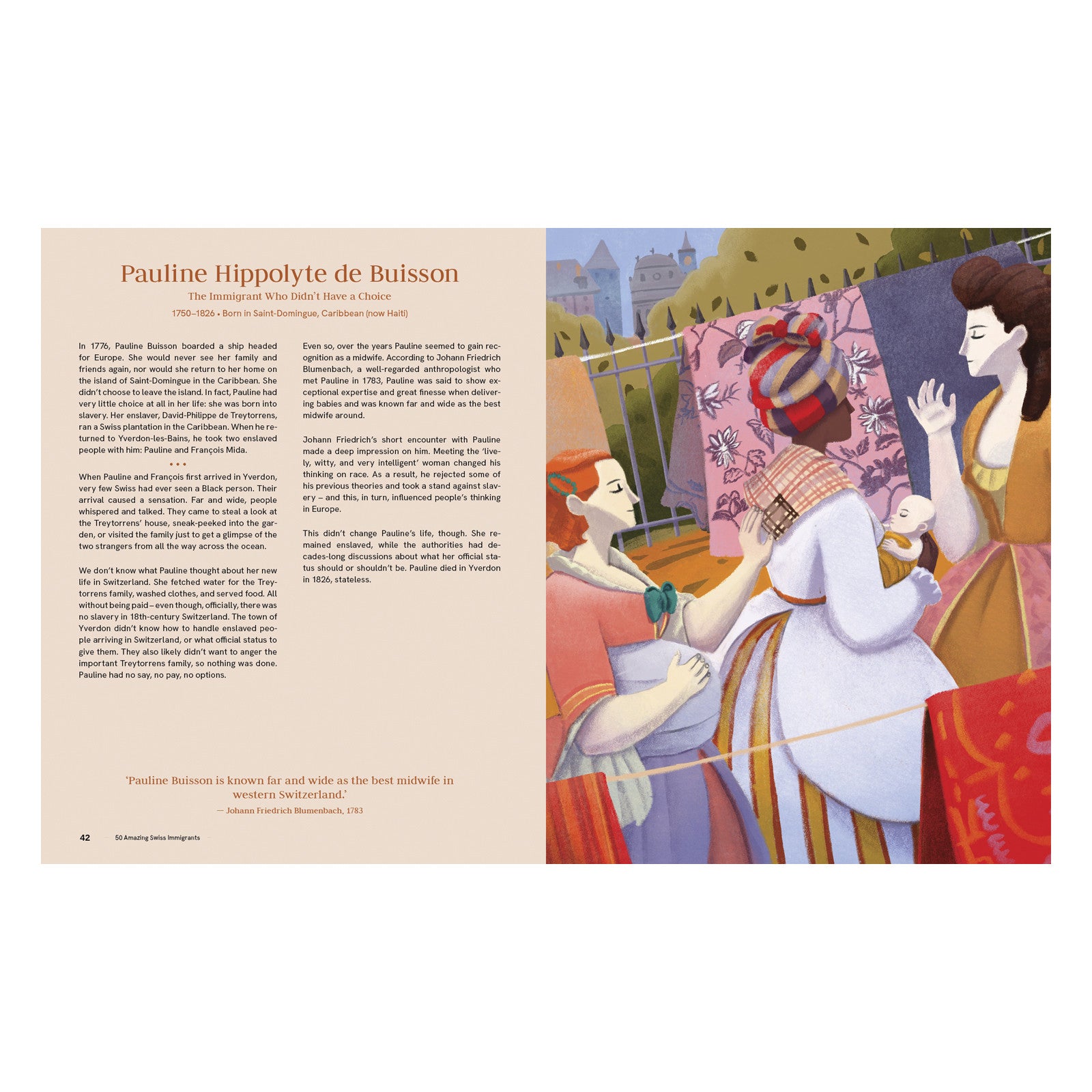 Book 50 Amazing swiss immigrants