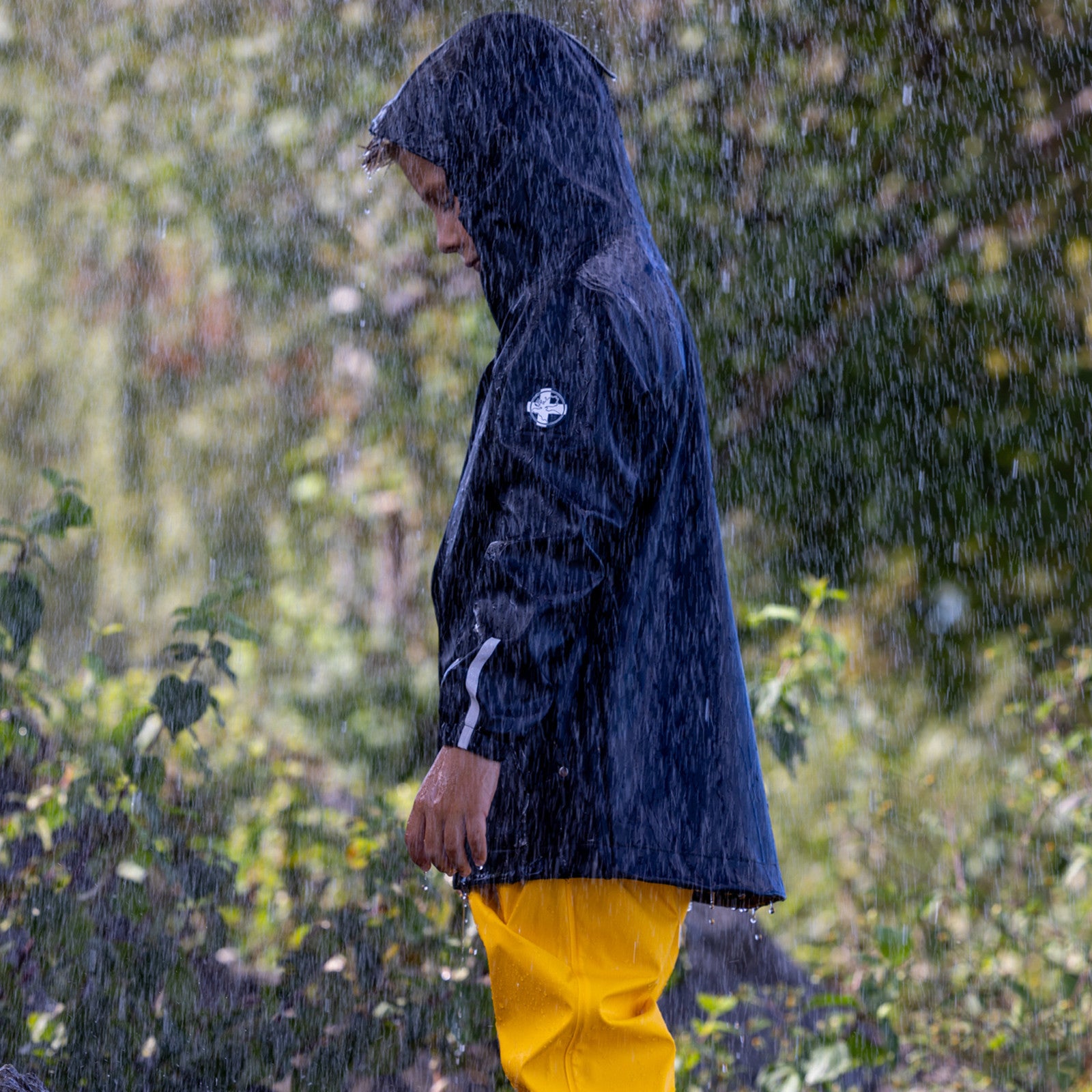 Veste de pluie pour enfants Jem navy