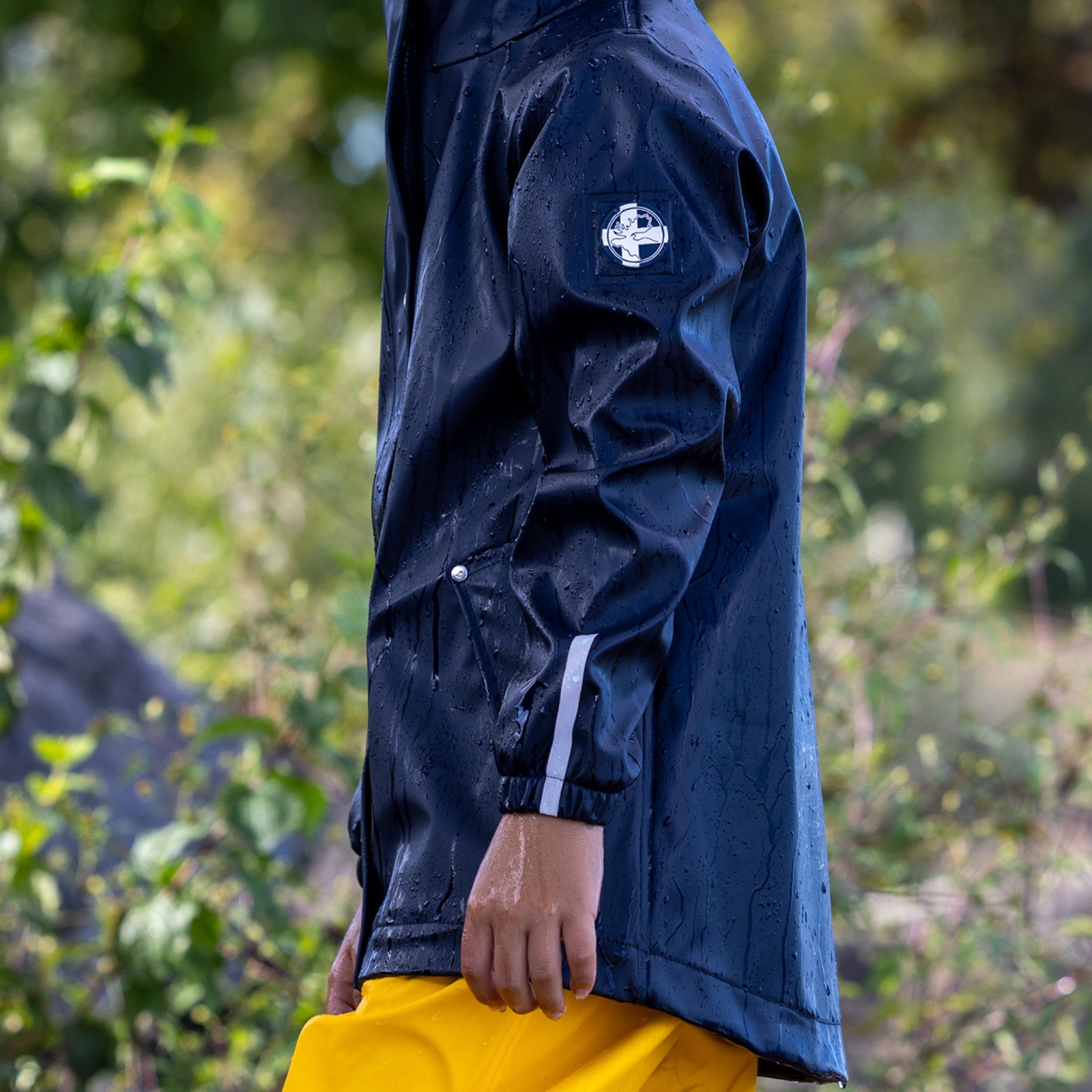Veste de pluie pour enfants Jem navy
