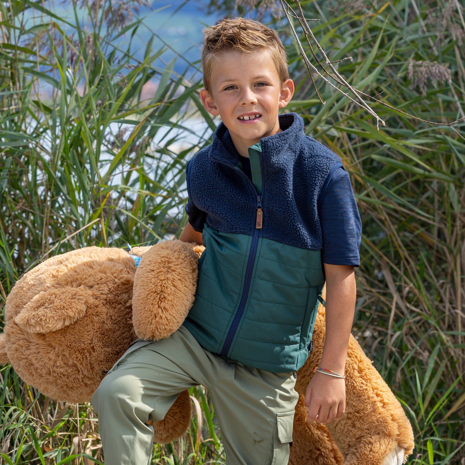 Kinder Aisa Thermo Gilet total eclipse